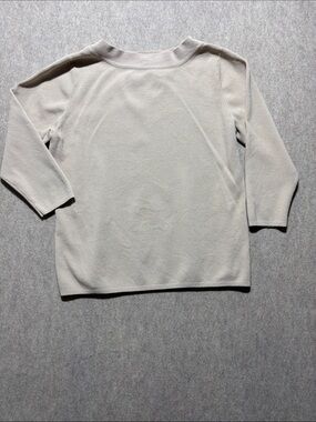 Once Again Top Beautiful Tan Top Size Medium 3/4 Sleeve (5)